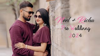 NEEL  RICHA PRE WEDDING DIU 2024 BY R B STUDIO MORBI 9033336444 [upl. by Nyleve]