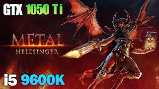 Metal Hellsinger Pc Gameplay  GTX 1050 Ti  i5 9600K  Best Settings  Pc Performance Test 2022 [upl. by Tanney]