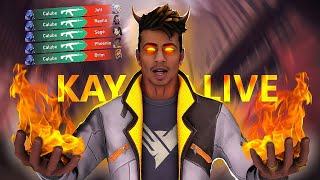 VALORANT LIVE  RANK UP Silver TO Gold  KAYISLIVE [upl. by Forland]