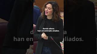 Ayuso apoya el veto a Ribera con un dardo a Mazón quotNo veo bien premiar a ningún políticoquot [upl. by Odragde]