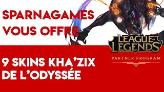 GIVEAWAY SKIN KHAZIX DE LODYSSEE [upl. by Amo474]