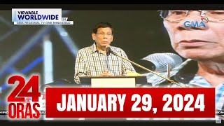 24 Oras Express January 29 2024 HD [upl. by Gardol195]