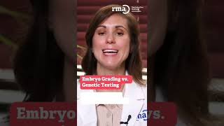 Embryo Grading vs Genetic Testing  Explained by A Fertility Doctor shorts [upl. by Catie]