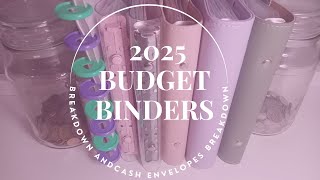 Breaking Down My Binders  Explaining My Envelopes  Some Savings Challenges [upl. by Annorah342]