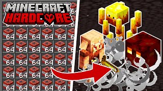 Building Minecrafts most OVERPOWERED and SCARY farm in Hardcore Minecraft Survival 121 [upl. by Quinlan790]