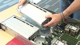 Lenovo ThinkSystem SR670 removing a PCIe expansion cage [upl. by Leatri]