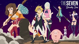 Seven Deadly Sins Movie 1 English Subbed Best Moments 38 [upl. by Legnaros]