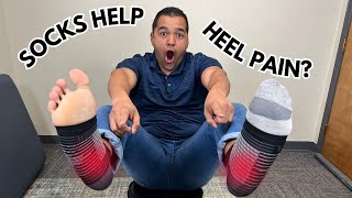 Can Plantar Fasciitis Socks Help Heel Pain  Honest Physical Therapist Review [upl. by Dowdell657]