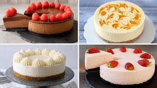 4 Easy NoBake Cheesecake Recipes [upl. by Salli]