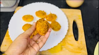 Egg bonda recipe tasty perfect recipeRecipe Zahida jaayi [upl. by Christel]