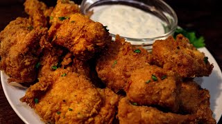 Simple Fried salmon bites Recipe  How to make salmon  Salmon recipe [upl. by Meletius]