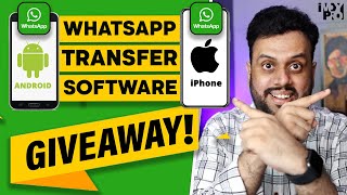 GIVEAWAY WhatsApp Transfer From Android to iPhone  FREE License iCarefone by Tenorshare  iMDY Pro [upl. by Donnenfeld]