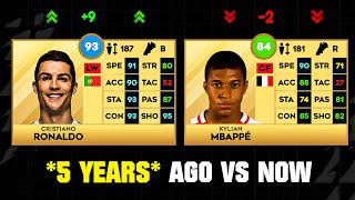 DLS 23  THIS IS HOW DLS LOOKED 5 YEARS AGO VS NOW 😢💔 FT MESSI RONALDO MBAPPÉ [upl. by Skip684]