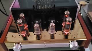 beautiful amplifier yaqin MC84 L class A drive pure music vintage audio crazy eugene [upl. by Aneleh]