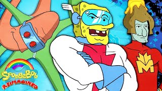 If SpongeBob was in a Superhero Multiverse  SpongeBob Reimagined [upl. by Ahcila]