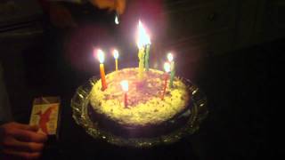 Kirstens BIrthday Cake and Song [upl. by Adnalra]