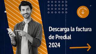 Descarga la factura de Predial 2024 [upl. by Derfliw598]