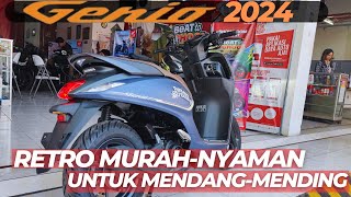 Honda Genio Terbaru 2024 Lebih Nyaman Dari Honda Beat [upl. by Novaj]