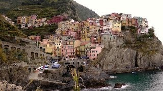 CINQUE TERRE BY FERRY FROM LA SPEZIA [upl. by Falito]