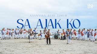 Sa Ajak Ko  GMS Live Official Video [upl. by Adnaw]