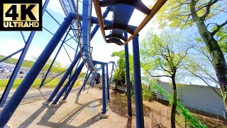 4K Six Flags Over Georgia Batman Pov Front Row [upl. by Joya264]