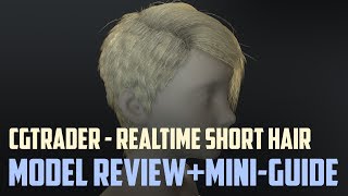 Ornatrix realtime short hair for CGTrader  Miniguide [upl. by Rodgers751]