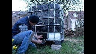 Protéger une cuve à eau de 1000 Litres contre les algues [upl. by Valorie]