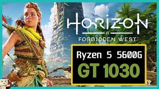 GT 1030 720p  Horizon Forbidden West Gameplay Test [upl. by Dulce]