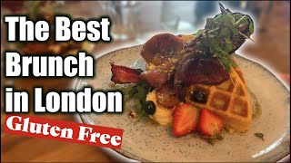 The BEST Gluten Free Brunch in London  How To Coeliac [upl. by Naahs497]