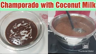 Champorado with Coconut Milk Super Easy and Tasty Recipe  Chocolate Rice Porridge [upl. by Soiritos696]