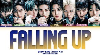 Stray Kids Falling Up English Version Tower of God 2 OST Lyrics Color Coded Lyrics [upl. by Asset]