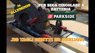 PARKSIDEGUIDA TAGLI DIRITTI SEGA CIRCOLARE A BATTERIA [upl. by Benetta]