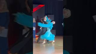 Quickstep speed 😍🏆🔥😮ballroomdance talent dancereels dancevideo elegant dress hollywood [upl. by Aihsilat731]