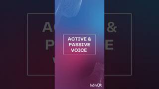 ACTIVE amp PASSIVE VOICE  ENGLISH  RULES amp EXERCISES  DeledClassesWithAvni english englishgrammar [upl. by Benedikt]