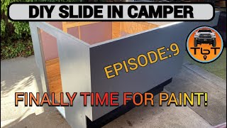 Im Building A PopUp Hard Wall Slide In Camper  DIY Camper Build EP9 [upl. by Aikemahs]