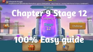 Lords mobile Vergeway chapter 9 Stage 12Lords mobile Vergeway chapter 9 Stage 12 easiest guide [upl. by Charmion]