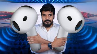 Apple AirPods 4 ANC Unboxing amp Review 🍎 Comparison vs AirPods Pro 2  in Telugu [upl. by Eahc]