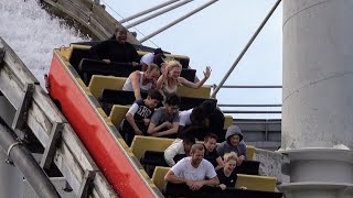 Tidal Wave Boat Ride 🌊 at Thorpe Park [upl. by Krystal]