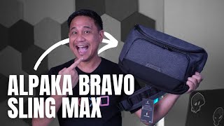 ALPAKA Bravo Sling Max V2 Unboxing and Impressions  The Perfect Tech Sling Bag [upl. by Sillyrama]