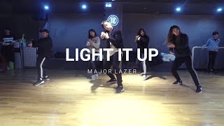 HY dance studio  Major Lazer  Light it up  Hyun Jin choreography [upl. by Annoya98]