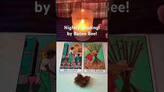 Nightly Cards tarot dailyreading tarotreadings [upl. by Airot]