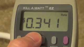 P3 Kill A Watt EZ Electricity Usage Monitor P4460 Review [upl. by Thora506]