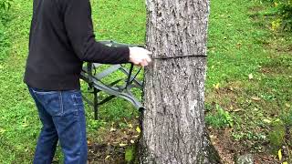 Best Climbing Treestand Up Under 2 Minutes [upl. by Misha]