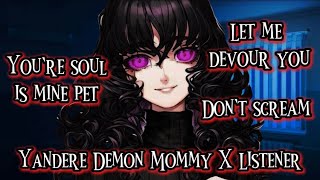 Youre soul is mine pet Yandere Demon Mommy X ListenerF4MSleep AidComfortASMRVA [upl. by Mont]