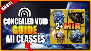 Concealed void LEGEND Lost sector TODAY  All Classes GUIDE  04132024 [upl. by Ennaharas993]