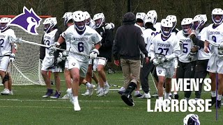 Mens Lacrosse Highlights vs Denison University 4123 [upl. by Sremmus657]