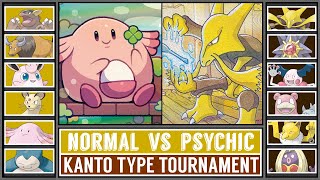 Final NORMAL vs PSYCHIC  Pokémon Lets Go Type Tournament Battle 7 [upl. by Dulsea253]