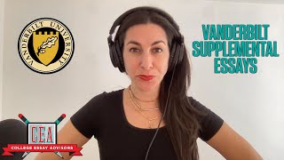 How to Write the 202324 Vanderbilt Supplemental Essays [upl. by Odlaner]