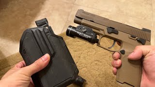 Streamlight VIR ll and holster issues with the BlackHawk Omnivore Holster [upl. by Ennalorac]