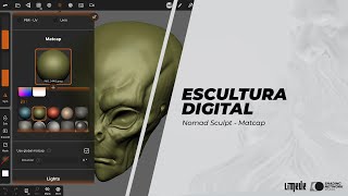 Escultura Digital  Nomad Sculpt  MATCAPS [upl. by Dixie]